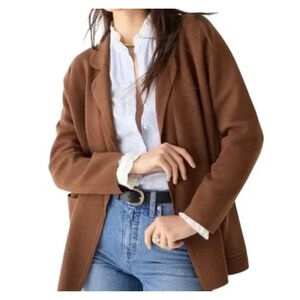 J. Crew Eloise Sweater Blazer open front knit Size S Fall, Business, Work casual